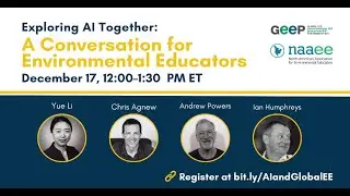 Exploring AI Together: A Conversation for Environmental Educators