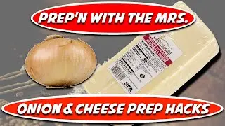 Simplify Your Cooking Routine  - Freeze Onions and Cheese Like This! disaster prep