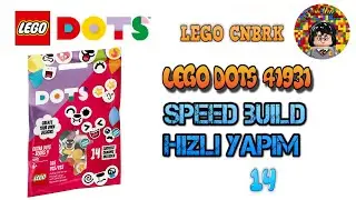 LEGO Dots 41931| Speed Build | Hızlı Yapım | LEGO CNBRK