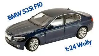 BMW 535i F10 (2010)  1:24 Welly model car Review