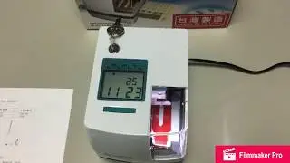 Needtek TS-220 印時鐘適用 *證券公司、停車場、釣蝦場、按摩會館、計時收費專用。