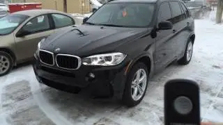 2016 BMW X5 F15 F Series Remote Engine Starter Installed By F/X Audio of Edmonton.
