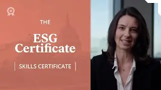 ESG Certificate - Course Introduction - Financial Edge