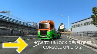 HOW TO UNLOCK AND ENABLE THE DEVELOPER CONSOLE IN 2023 |  ETS 2 | KULDIP GAMING 02