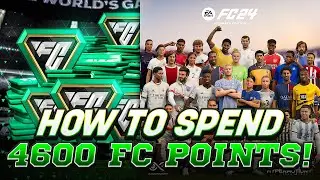 How to correctly spend 4600 FC points in EAFC Ultimate Team