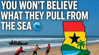 Ghana&rsquo;s Traditional Fishermen &ndash; The Strength of Ghana&rsquo;s Fishermen 🇬🇭 🌊 | Explore Ghana