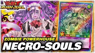 Zombie Ritual Fusion!! Necromaid ft. Skullcrag Deck Profile | Yu-Gi-Oh Rush Duel - EDOPRO