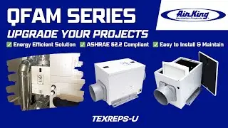 Air King QFAM Series: Quiet, Energy-Efficient Fresh Air Ventilation | ASHRAE 62.2 Compliant