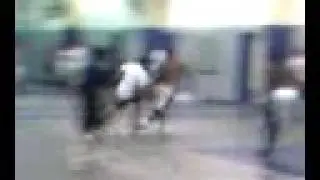 Chris A. Getting Blocked In Basketball
