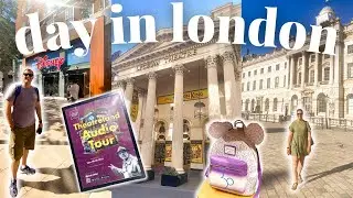 LONDON VLOG! Theatre Roulette, Disney Store & Ian Mckellen Theatre Tour! 'Holiday From Home' Day 2