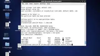 gestion de system de fichier linux gdisk fdisk parted mbr gpt fstab mount ext4