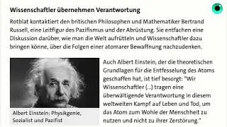 Das Russell-Einstein-Manifest