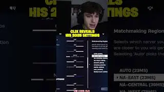 CLIX REVEALS HIS 2025 SETTINGS 😱