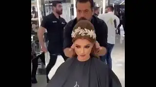 Bridal look , Revolution De Coleur by Mounir professionals