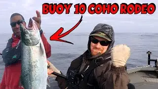 Buoy 10 Salmon Fishing with @DayOneOutdoors (Marcus Catches 1st Salmon)