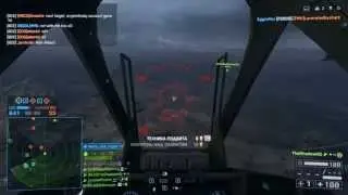 Upside Down JDAM on a Heli (BF4)