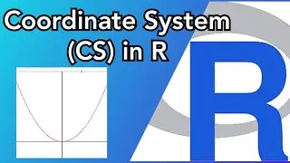 Creating a coordinate system in R, cartesian plane in R | R tutorial
