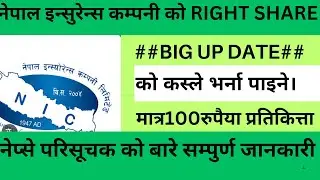Nepal insurance company ko right share