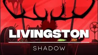 「AMV」LIVINGSTON - Shadow | Alastor | Hazbin Hotel Lyrics Music Video
