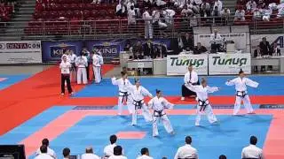 Bulgaria Female Team Pattern Toi Gye. 2013 ITF World Championships