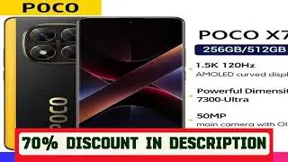 #Global Version POCO X7 Smartphone 50MP Camera Dimensity 7300-Ultra NFC 6.67