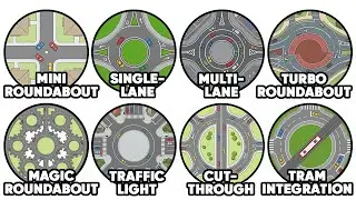 Every Roundabout Type Explained in 9 Minutes