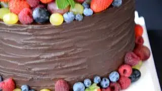 торт клубнички