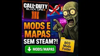 Como instalar mapas personalizados de Zombies Black Ops 3!! (pirata/n&atilde;o Steam/EZ BOIII)