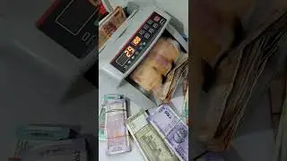Fake Note Counting Machine #note #machine #currency 200💯💰💶
