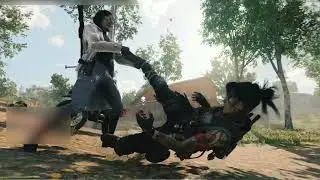[RYONA] Park vs Kitsune (default) BALLBUSTING Swift Kick Execution Call of Duty Black Ops Cold War