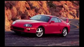 TRD Toyota Supra A80 0-200 km/h Acceleration Speedo Camera