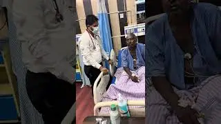 # before discharge cardio patient #video #viral #doctor #icu ￼