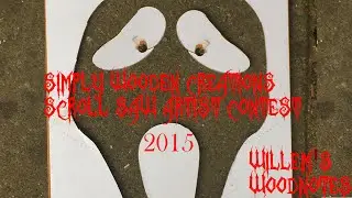 Simply Wooden Creations Scroll Saw Artist Contest 2015, SCROLLOWEEN CREATURES by Willem's Woodnotes