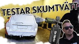 TVÄTTAR EN VOLVO MED MASSA SKUM MED DR DIRT FOAM LANCE!