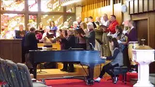 Congregational Church Choir sings Antiphonal for Advent 12 03 2017