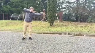 Traditional archery practice