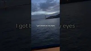 I got blood on my eyes #postpunk #gothrock #gothrap #darkwave #gothpunk #music