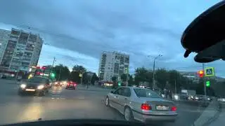 Road ☀️💨 Russia summer 🌡+19 21:32 13.07.2023 Magnitogorsk city +18