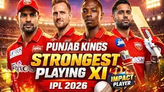 PBKS Playing 11 Today ❤️ | Punjab Kings Final XI & Impact Player | IPL 2026