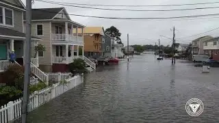 VDEM drone video: Flooding in East Ocean View