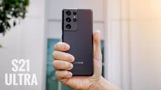 Распаковка Samsung Galaxy S21 Ultra и тестовые образцы камеры