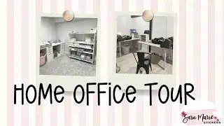NEW Office Tour | Home Office | Sara Marie Stickers |