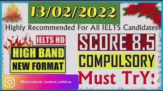 IELTS LISTENING PRACTICE TEST 2022 WITH ANSWERS   13 02 2022 ##ielts_with_jp