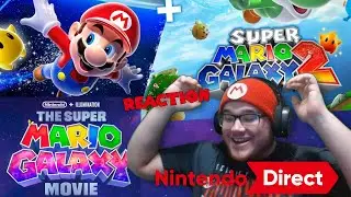 MARIO GALAXY NEWS REACTION - Nintendo Direct - 9.12.25