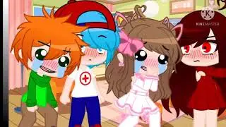 friday night funckin // your message to boyfriend // Boyfriend💙 x Girlfriend❤️ // Gacha club