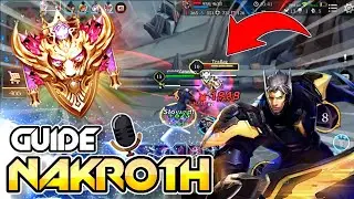 Top 1 Nakroth Guide | Best Nakroth NA | Arena Of Valor / ROV / Li&ecirc;n Qu&acirc;n / 傳說對決 / 펜타스톰