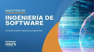 💻 Maestr&iacute;a en Ingenier&iacute;a en Software | 100% ONLINE  &iexcl;Con&oacute;cela!