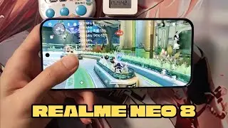Realme Neo 8 &mdash; распаковка, игра в Genshin Impact и тест на нагрев.