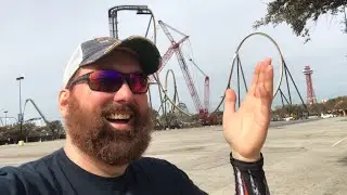 Major update for Tormenta Giga Coaster. Six Flags Over Texas. February 2026. 