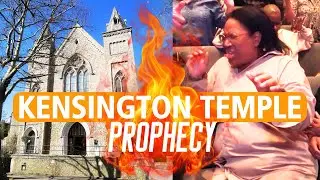 GOD'S FIRE UPON KENSINGTON TEMPLE after prophecy